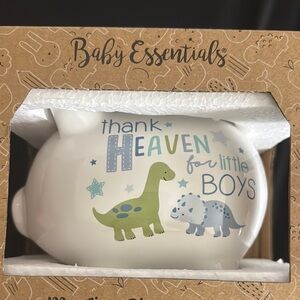 Baby Essentials Dinosaur Piggy Bank